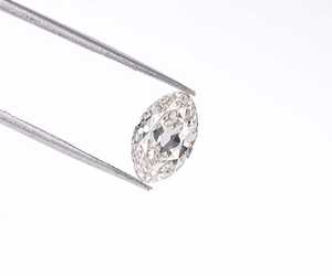 Diamant de mine ancienne taille marquise de 2,18 carats, diamant solitaire de laboratoire pour bague personnalisée, fabrication de bijoux vintage taille ancienne, OM GEMS - Product Image 4