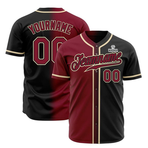 Camiseta de Béisbol Personalizada con Costuras Profesionales para Clubes Deportivos y Organizaciones - Product Image 1