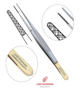 Pinzas de Precisión Potts Smith, Instrumento Quirúrgico de Carburo de Tungsteno, Pinzas Médicas de Acero Inoxidable - Product Image 1
