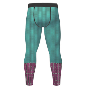 Leggings de compression sportifs pour hommes OEM, extensibles, pour fitness et course, sous-vêtement technique, vêtements de sport à marque privée - Product Image 3