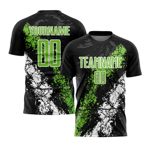 เสื้อฟุตบอลชายคุณภาพสูง แห้งเร็ว ดีไซน์โดดเด่น พิมพ์ลายแบบ Sublimation ชุดฟุตบอลราคาถูก - Product Image 3
