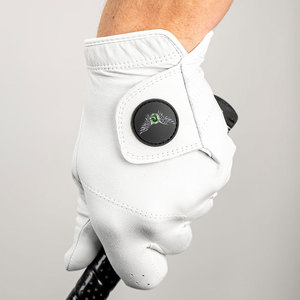 Gants de golf de luxe en cuir souple et tissu extensible, fabrication de qualité supérieure, ajustement confortable, pour adultes - Product Image 2