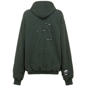 Nueva Llegada: Sudaderas con Capucha para Hombre, Diseño Desgastado con Bordado, Felpa, Poliéster y Algodón, Logotipo Personalizado, Ropa Urbana Transpirable - Product Image 2