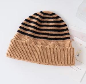 Gorro Unisex de Jacquard Sólido, 100% Acrílico, Tejido Acanalado, Gorro de Invierno, Estilo Casual, Ajustable para Adultos, 56-58CM - Product Image 6