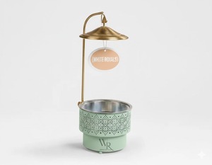 Nuevo y elegante recipiente de cobre con soporte para servir, con tapa colgante y diseño cortado a láser, venta directa de fábrica. - Product Image 3