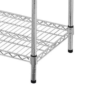 Scaffalatura a 4 Ripiani Regolabile in Filo Metallico, Soluzione di Stoccaggio di Alta Qualità - Product Image 5