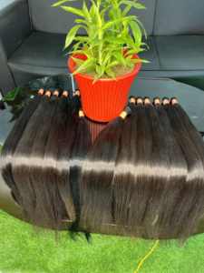 613 cabello rubio virgen extensiones de cabello humano indio crudo sin procesar cabello humano ondulado crudo - Product Image 5