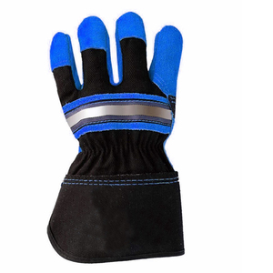 Guantes de Trabajo de Alta Resistencia para Protección Industrial, Guantes de Seguridad de Cuero Vacuno de Primera Calidad para Jardinería - Product Image 2