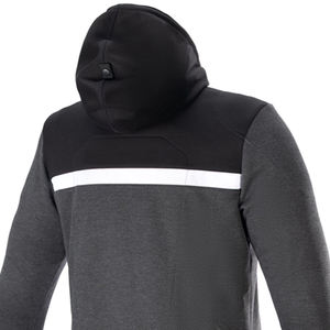 Hoodie de protection en tissu polaire pour motard, haute qualité, premium, résistant au vent et à l'eau, homologué CE - Product Image 6