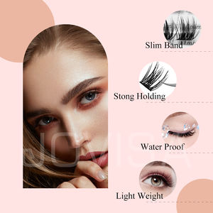 Self Eyelash Private Label Diy <b>Lashes</b> <b>Kit</b> Diy Segment Eyelash Set Self Adhesive <b>Lashes</b> - Product Image 1
