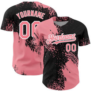 Custom Baseball Jerseys Stitched Button Up Personalized Men Women Youth Team Uniform OEM ODM Wholesale Sportswear Manufacturer - Product Image 5