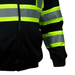 Sweats à capuche de sécurité haute visibilité, veste chaude pour le travail en extérieur, vêtements de protection quotidiens - Product Image 6