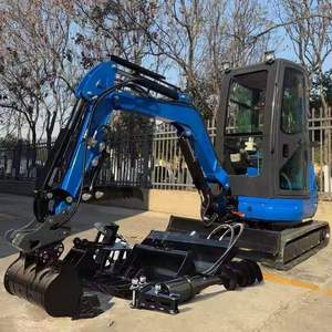 Compre Excavadora Eléctrica Hidráulica, Mini Excavadora Pequeña, Micro Excavadora, Retroexcavadora, Mini Excavadoras al Mejor Precio en Stock, Precio Económico - Product Image 1