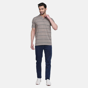 Camiseta Polo de Punto Bordada, Transpirable y Decorada con Patrón, Disponible en Tallas XL a 6XL, Técnicas de Color Oscuro y Claro - Product Image 3