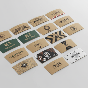 Funda de Papel Kraft para Vasos de Café, Ecológica, de Grado Alimenticio, Fabricada en Vietnam, Impresión Personalizada, Apta para Microondas, para Decoración de Cafeterías - Product Image 4