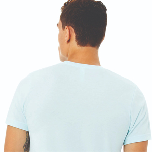 Camiseta de Punto Sólida para Hombre, Manga Corta, Cuello Redondo, Ropa Deportiva, Fitness, Venta al Por Mayor, Personalizable, Transpirable, Secado Rápido, 100% - Product Image 2