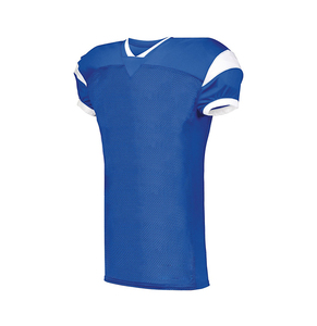 Camiseta de fútbol americano de alta calidad, transpirable, 100 % poliéster, con protección UV, nombre y número personalizados. - Product Image 5