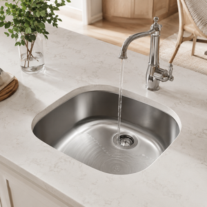 Vietnam Manufacturer Wholesale Premium Modern Polished Single Bowl Stainless Steel Kitchen Sink SS304 Undermount Design - Product Image 2