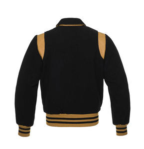 Nouvelle veste varsity en toile pour homme, design Staley, qualité supérieure, personnalisée, OEM, avec capuche, matelassée, coupe-vent, logo sur le devant - Product Image 3