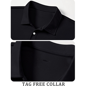 Polo en coton premium pour hommes, col côtelé, patte de boutonnage, vêtements personnalisés, fabricant OEM ODM, fournisseur exportateur - Product Image 5