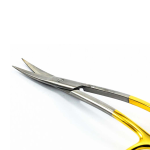 Tijeras Quirúrgicas Dentales Curvas TC La Grange de Alta Calidad, 11 cm, Instrumento de Acero Inoxidable para Dentistas, Herramientas Quirúrgicas - Product Image 6