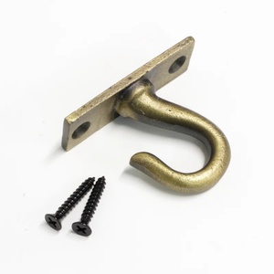 Antique Brass Swivel Wall <b>Hook</b> Heavy Duty Rotating <b>Single</b> <b>Coat</b> Hanger Vintage Zinc Alloy Metal Folding <b>Hook</b> for Closets Cabinet - Product Image 2