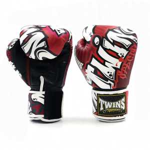Gants de boxe personnalisés de qualité supérieure, couleur au choix, en cuir véritable, fermeture auto-agrippante, pour entraînement et sparring, kick-boxing, arts martiaux - Product Image 3
