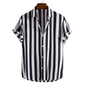 Camisa de Verano Casual de Manga Corta, Transpirable y de Secado Rápido, Diseño Estampado Completo, Estilo Hawaiano para Hombre - Product Image 2