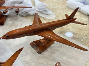 Modelo a Escala de Madera del Boeing 777 de Fábrica Vietnamita/Modelo de Avión de Madera B777 Hecho a Mano en Vietnam - Product Image 5