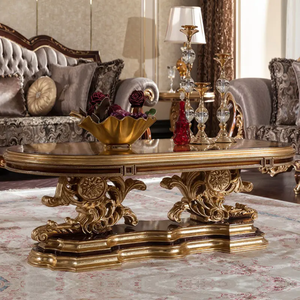 ชุดโซฟาห้องนั่งเล่นสไตล์ฝรั่งเศส ทำจากไม้มะฮอกกานีเนื้อแข็ง แกะสลักด้วยมือ หุ้มเบาะอย่างหรูหรา เฟอร์นิเจอร์คุณภาพสูง ผลิตในอินโดนีเซีย - Product Image 3