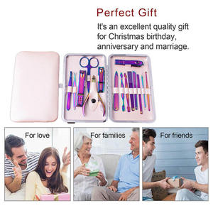 Top Selling <b>Manicure</b> Pedicure Set High Quality Custom Made Stainless Steel Lightweight <b>Manicure</b> <b>Kit</b> With Customized Packaging - Product Image 5
