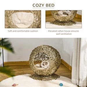 Pet Cat House Comfortable Bed for Furry Friends - Product Image 4