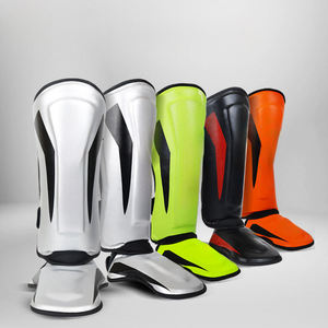 Nouvelle conception de protège-tibias pour le kickboxing, MMA, Muay Thai, entraînement de combat, protège-tibias en cuir véritable - Product Image 3