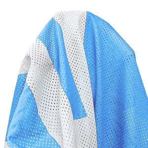 Uniforme de Equipo Ligero de Malla de Poliéster, Cuello en V, Transpirable, Jersey de Fútbol Americano, Logotipo y Número Personalizados, Producción OEM al por Mayor - Product Image 4