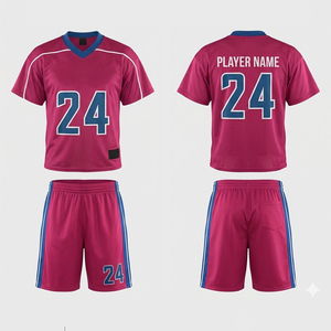 Uniforme de lacrosse respirant en polyester de haute qualité fabriqué en usine, dernier style, taille personnalisée, uniforme de lacrosse unisexe - Product Image 1