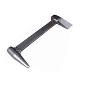 Couteau à sabots en acier Damas de qualité supérieure IRON, outil de fermeur pour le taillage des sabots, lame artisanale, outils vétérinaires, marque privée OEM - Product Image 2