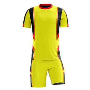 Dernier style d'uniformes de football en gros, ensemble d'uniformes de football pour adultes, uniforme de football de haute qualité - Product Image 1