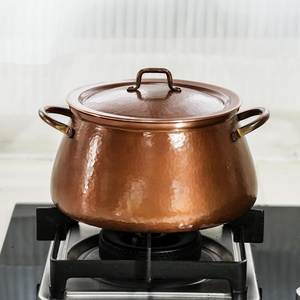 Luxury Handmade Hammered <b>Copper</b> Uruli Bowl Traditional Indian Decorative Serving Vessel for Home Kitchen Wedding Gift and Hotel - Product Image 3