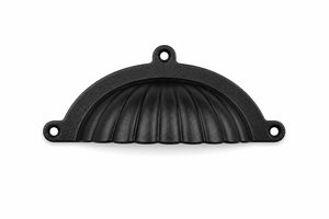 Tirador de Cajón Decorativo Tradicional para Muebles, Forma de Concha, Acabado Antiguo para Armario, Cómoda, Cocina - Product Image 2