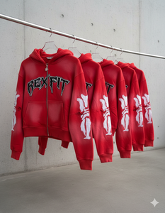 Sudaderas con capucha de corte y confección, precios directos de fábrica, pedrería personalizada, logotipos bordados con efecto desgastado, sudaderas con capucha con cremallera extragrandes con efecto descolorido por el sol - Product Image 4