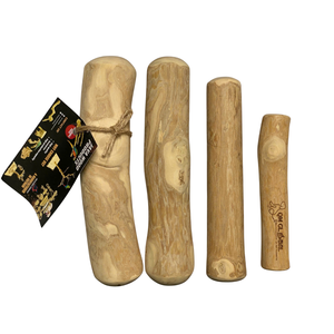 Jouet à mâcher pour chien en bois de café, durable, en bois naturel, pour chiens de grande taille, bâtonnet pour nettoyer les dents - Product Image 2