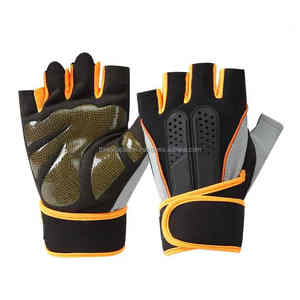 Unisexx personalizable antideslizante neopreno transpirable medio dedo guantes de ciclismo para bicicleta de montaña carreras de moda equipo de ciclismo - Product Image 1