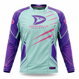 Camiseta de Paintball Personalizada, Ropa Deportiva OEM para Equipos, con Malla Ventilada y Gráficos Audaces en las Mangas - Product Image 2