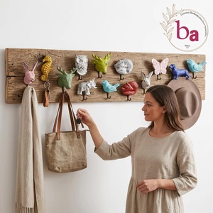 Mix Colourwash Cast Iron <b>Knobs</b> & Handle Modern Sea Horse Design for Wardrobe <b>Dresser</b> Bedroom & Bathroom for Kitchen Use - Product Image 2