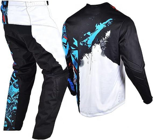 Combinaison de karting personnalisée, imprimée, grande taille, confortable, séchage rapide, respirante, légère, pour entraînement moto et karting - Product Image 1