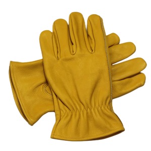 Guantes de Trabajo de Cuero Vacuno de Primera Calidad, Grado AB, para Hombre, de Piel de Vacuno Pura, para Jardinería, Construcción y Conducción - Product Image 6