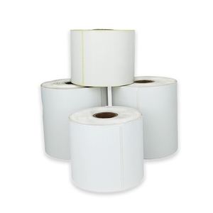 ม้วนฉลากพลาสติกสำหรับจัดส่งแบบพิมพ์ความร้อนโดยตรงขนาด 4x6 นิ้ว ยี่ห้อ Picknpack สำหรับปั๊มร้อน |   400 ฉลากต่อม้วน |   ฉลากพัสดุสำหรับอีคอมเมิร์ซ - Product Image 1