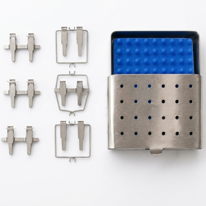 Kit de Práctica de Sutura de Acero Inoxidable con Portaagujas y Grapadora de Piel para Entrenamiento de Estudiantes de Medicina - Product Image 4