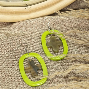 Pendientes de Mujer de Color de Moda Único 2025, Joyería de Búfalo, Alta Costura Súper Barata al por Mayor - Product Image 2