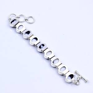 Bracelet ajustable en turquoise de buffle Navajo, bijoux faits à la main en argent sterling, cadeau tendance pour femmes et hommes - Product Image 2